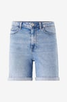 Vila - Jeansshorts viJo HW Lbd Shorts - Blå