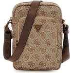 Pochette Guess  Sacoche  Torino Medium Bum Ba Beige/Brown EVZLP3163