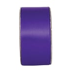 Anita's 3m Wide Satin Deep Purple Coloured Ribbon, Ideal Fabric For Crafting, Gift Wrapping, Hair, Sewing, And Curling For Balloons And Gifts, Ribbons Are A Great Craft Item To Have In Craft Stash