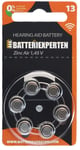 Høreapparatbatteri 13 (Rayovac) 6stk/pk.