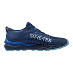 Mizuno Wave Daichi 8 GTX - Chaussures trail homme Classic Blue / White / Pageant Blue 40