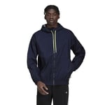 adidas Windbreaker Future Icons - Navy, størrelse X-Small