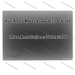 13.4" ASUS ROG Flow X13 GV301 UHD 4K LCD Touch Screen Assembly Display Complete