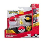 Pokemon Clip 'N' Go Pokeball Bälteset med Pikachu-figur