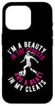 iPhone 16 Pro I'm a Beauty in The Streets Soccer Girl For Daughter Women Case