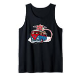 Stranger Things Code Red Road Trip Demogorgon Art Tank Top