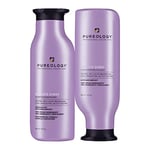 Pureology Hydrate Sheer, Moisturising Shampoo and Conditioner Set, For Fine, Colour Treated Hair, Vegan Formulas, Sulphate Free for a Gentle Cleanse