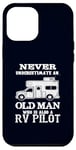 iPhone 12 Pro Max RV Pilot Camper Caravan Funny Old School Camping Camp Case