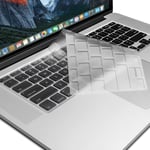 TPU-tangentbordsskydd för MacBook Air/Pro/Retina 13/15/17 tum (A1314) - tangentbordsskydd med amerikansk layout - ultratunt skyddande skal