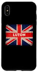 Coque pour iPhone XS Max Drapeau Luton Bedfordshire Born And Bred