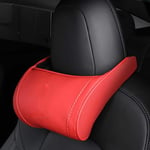 XQRYUB Appui-tête de siège de Voiture Coussin d'oreiller de Cou appuie-tête Automatique de Cou 1 pièces, pour Tesla modèle 3 SX