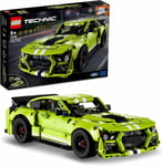 LEGO Technic Ford Mustang Shelby GT500 Set, Pull Back Drag Toy Race Car Model AR