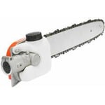 Accessoires generaux pour tondeuses agazon multifonctions Ensemble de tete de scie abranche elevee Scie d'abattage pour connecteur de coupe-bordures Stihl HT KM 73-130 Serie Boite de vitesses 26 mm, 9