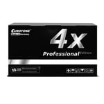 4x Pro Eurotone Toner Black for Canon FX-6 Fax L 1000 with approx. 5,000 pages