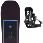 ROSSIGNOL Pack snowboard Rossignol Jibsaw 24 + Fixations Homme Noir / Bleu taille 162W 2025