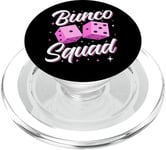 Bunco Squad Dice Game Night Enthusiast Art PopSockets PopGrip for MagSafe