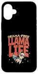 Coque pour iPhone 16 Plus Drama Free Llama Life Present T-shirt humoristique