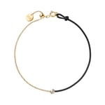 ICE Jewellery - Diamond bracelet - Half chain Black (021083)