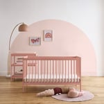 Cuddleco Nola 2 Piece Nursery Furniture Set - Pink