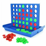 Large Connect Four In A Row 4 In A Line Board Game Kids Children Educational Toy