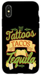 iPhone X/XS Tattoos Tacos Tequila Tex-Mex Tattooer Case