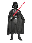 Child Official Star Wars Deluxe Edition Darth Vader Fancy Dress Costume