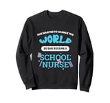 School Nurse Back to School Nurse Day RN Medical Nursing Sweatshirt