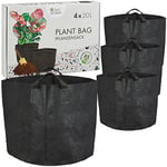 OwnGrown Kit De Jardinières 20 L : Semis De Pommes De Terre - Pot De Balcon Et De Rempotage 4x20 L - Jardinière D'extérieur 20 L