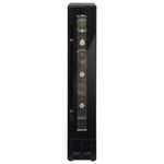 electriQ 7 Bottle Freestanding Under Counter Wine Cooler - Black