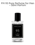 FM 93 Pure Collection Federico Mahora Perfume for Men 50ml