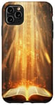 iPhone 11 Pro Max Catholicism Open Bible Rays Spiritual Divine Case