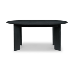 ferm LIVING Bevel Extendable spisebord inkl. 2 indlægsplader Black Oiled Beech