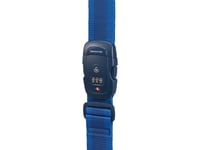 Samsonite G.T. Luggage Strap, Blå, 1820 Mm, 50 Mm, Plast, Kombinationslås, Tangentlås, 1 Styck