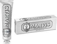 Marvis Smokers Whitening Toothpaste, Mint, 85ml, Promotes the Natural Whitening