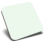 Square Single Coaster  - Ghost Green Colour Block  #45146