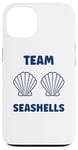 iPhone 13 Ocean humor Simple minimalist shells Team Seashells Case