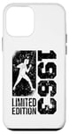 Coque pour iPhone 12 mini Escrimeur Anniversaire né en 1963 sport d'escrime Escrime