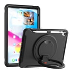 Armor-X (RON Series) Rugged Tablet Case With Kick-Stand  & Pencil Holder & Folding Grip for iPad 10.9 ( 10th Gen 2022 )