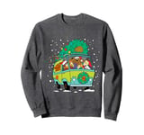 Christmas Scooby Doo Snowing Mystery Machine Gang Sweatshirt