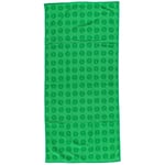 Småfolk 70 x 140 Mönstrad Handduk Med Äpplen Grön | Grön | 0