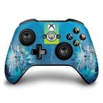 MANCHESTER CITY MAN CITY FC 2023/24 KIT VINYL SKIN FOR XBOX ONE S / X CONTROLLER