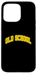 Coque pour iPhone 15 Pro Max University Varsity-Gold Reach For The Stars Varsity-Gold