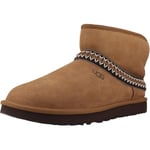 UGG Femme Classic Mini Crescent Botte Tendance, Chestnut, 43 EU