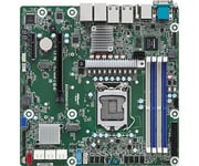 Asrock E3C256D4U-2L2T/BCM motherboard LGA 1200 (Socket H5) micro ATX