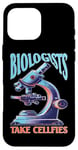 Coque pour iPhone 16 Pro Max Biologists Take Cellfies Humour de laboratoire scientifique