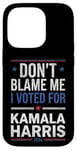 Coque pour iPhone 14 Pro T-shirt vintage Don't Blame Me Voted Kamala Harris 2024