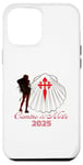 Coque pour iPhone 12 Pro Max Camino Del Norte 2025 Saint-Jacques-de-Compostelle