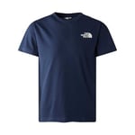 THE NORTH FACE Simple Dome T-Shirt Summit Navy 6 Years