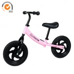 Kids Balance Bike Walking Training Bicycle Toddlers Riding On Training Ride Pink