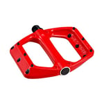 Spank Spank Spoon DC Pédales Plates VTT/E-Bike/Cycle Red, 100x105mm